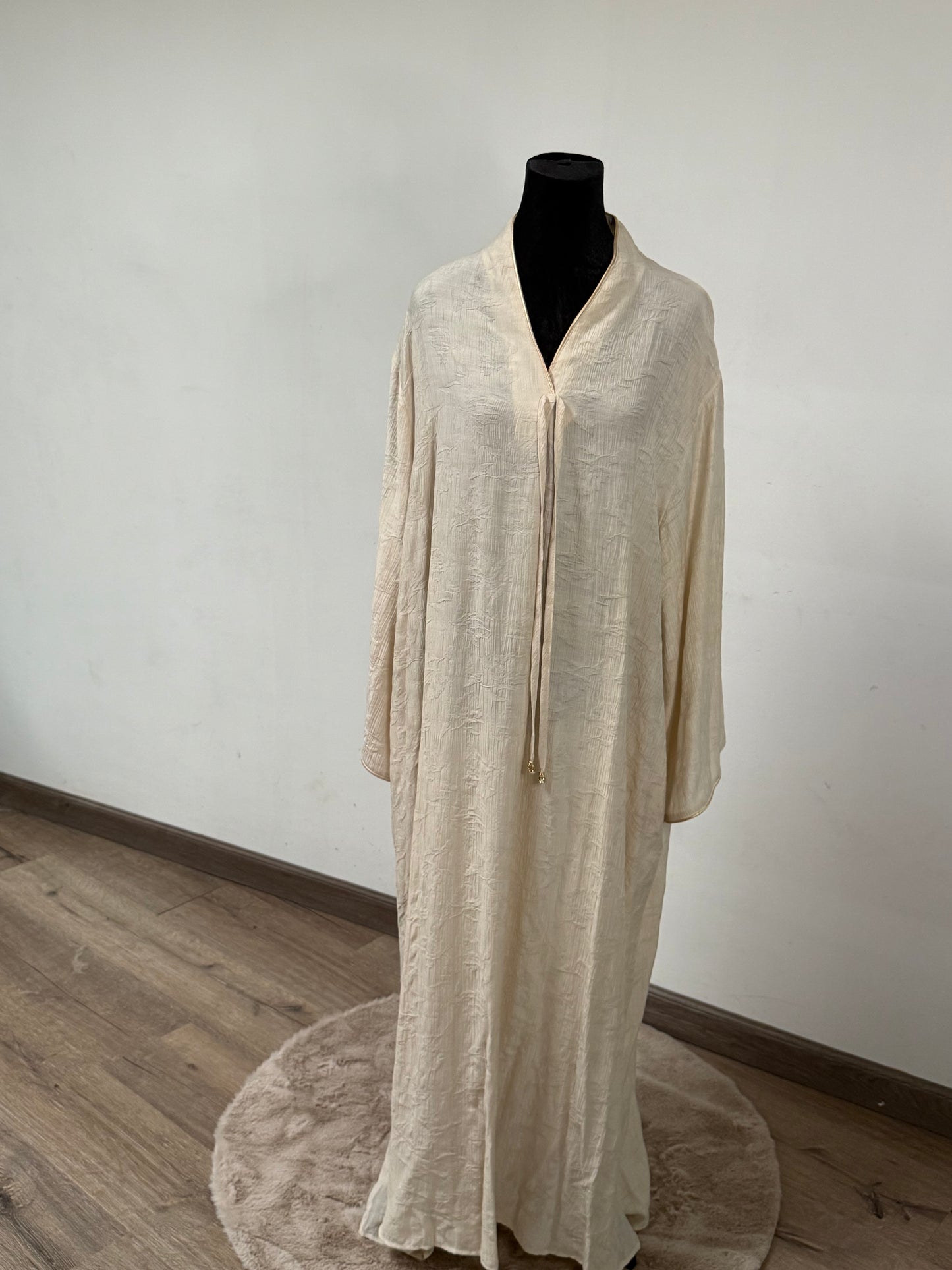 Abaya Lina – Ivory Cream