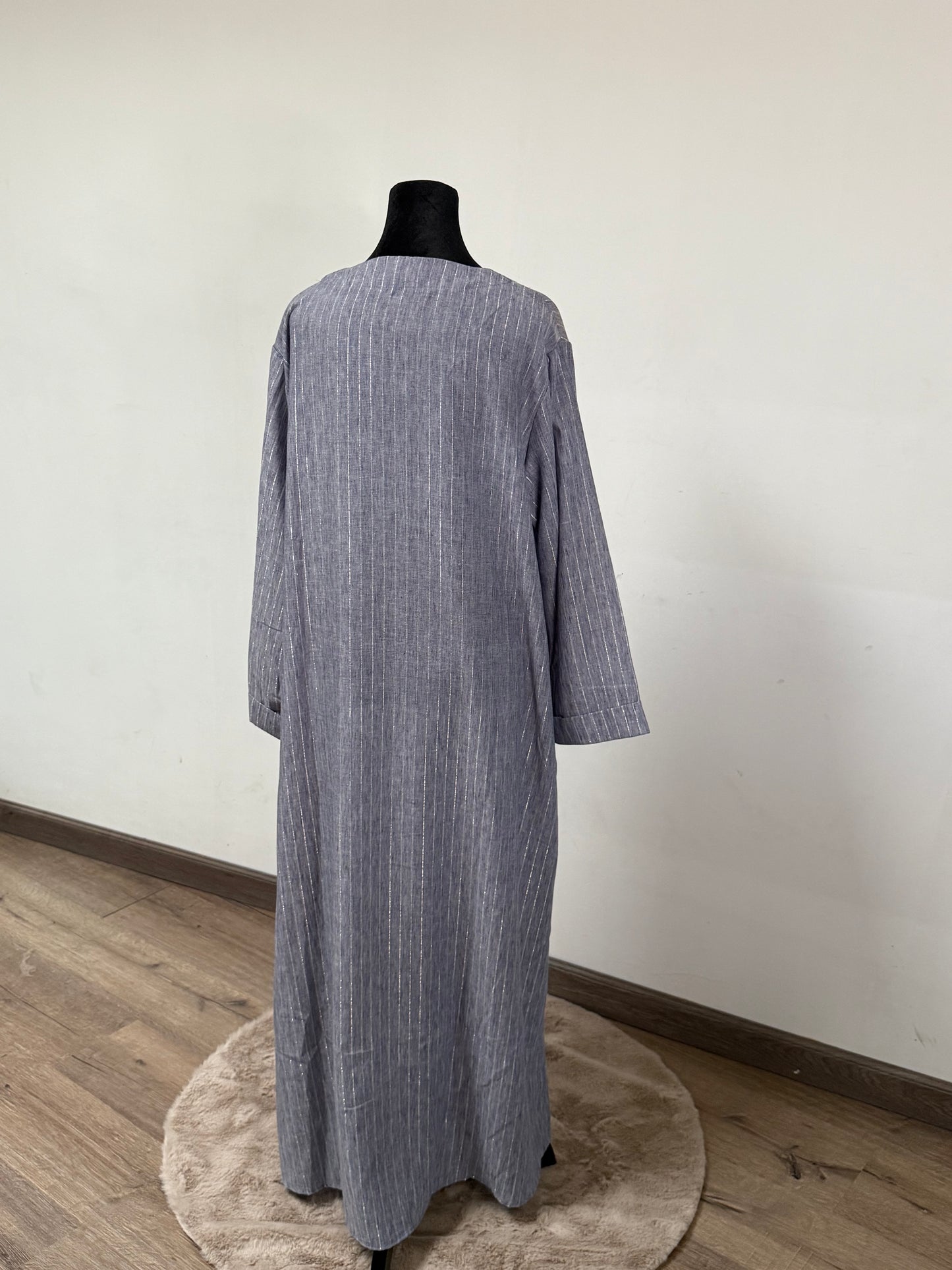Abaya Layal – Indigo Blauw