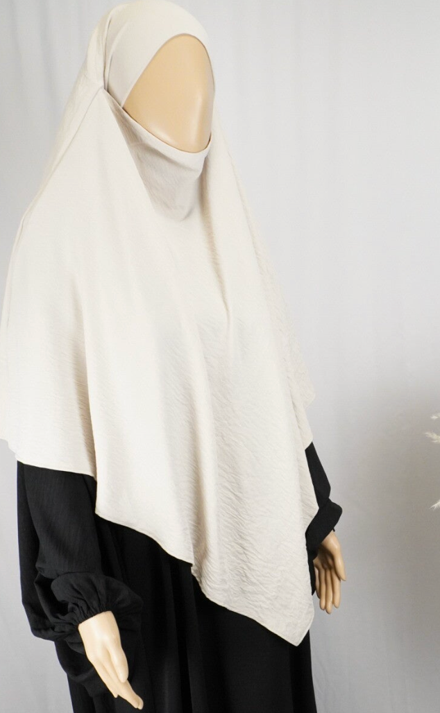 Tissus Khimaar Jazz 2 couches ivoire