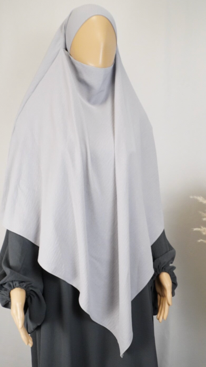 Tissus Khimaar Jazz 2 couches gris clair