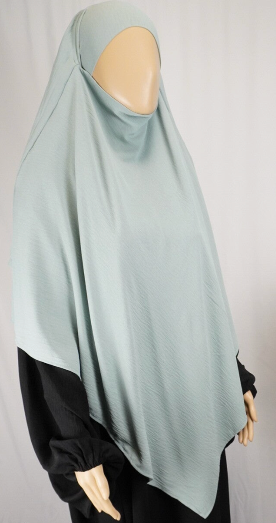 *PRE ORDER* Khimaar Jazz Fabrics 2-laags ocean