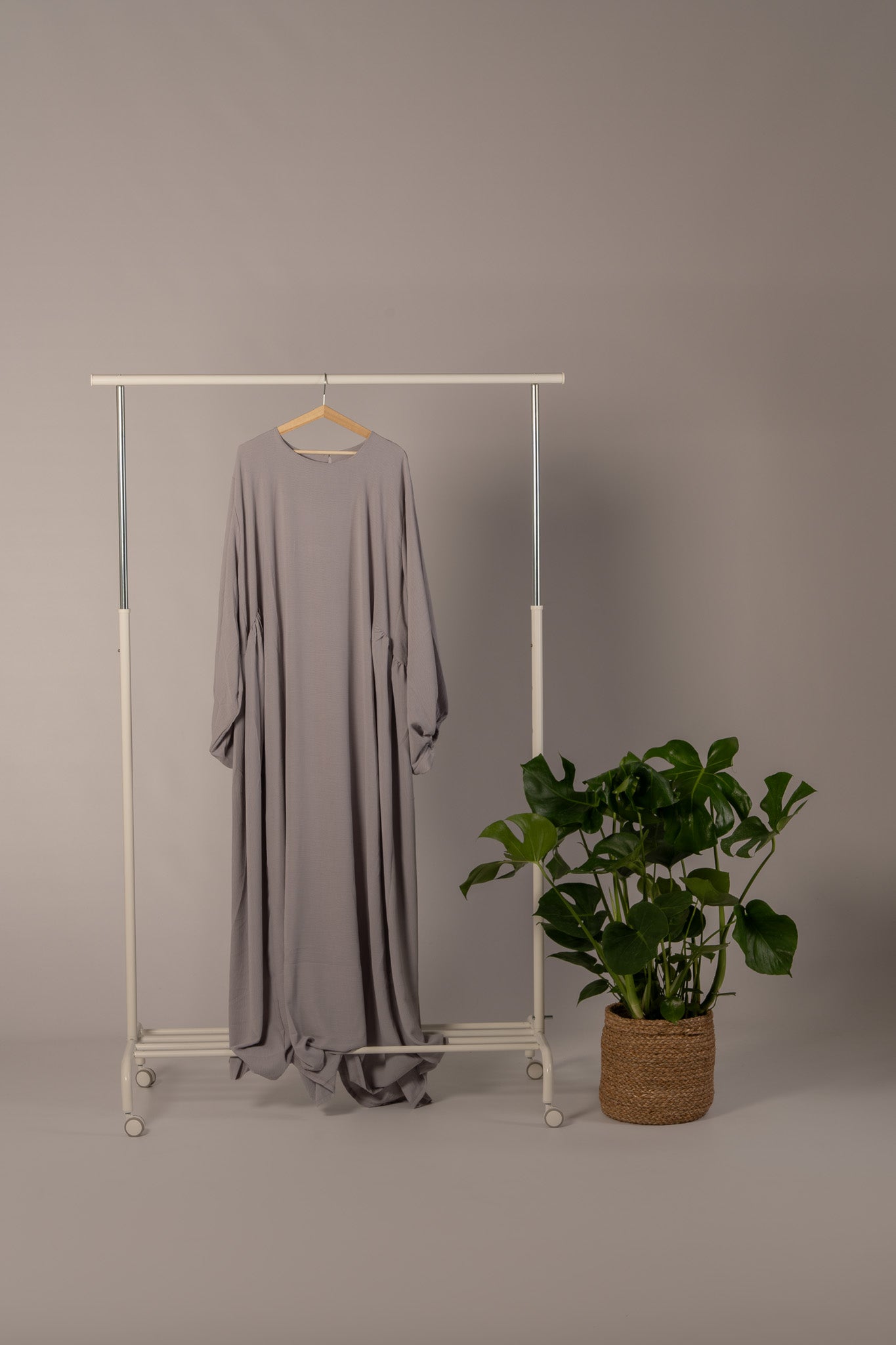 Abaya Marah gris clair TALL