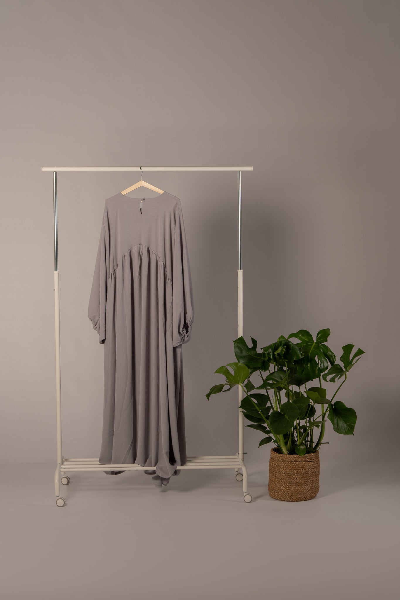 Abaya Marah gris clair TALL