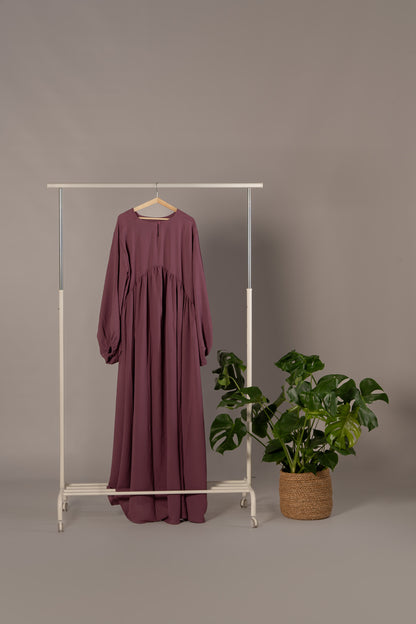 Abaya Marah mauve TALL