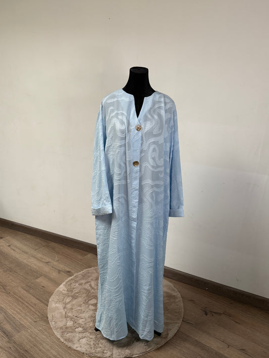 Abaya Azra – Sky Blue