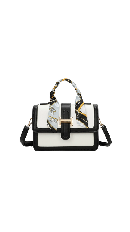 Yasmina Scarf Bag – Baroque Black