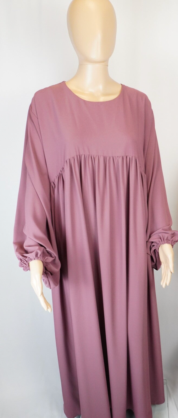 Abaya Aaliyah dark rose REGULAR