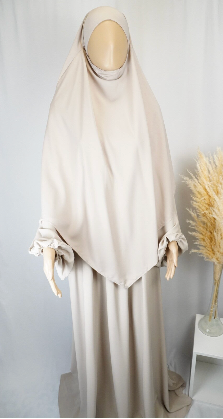 Medina Silk set TALL Ivory